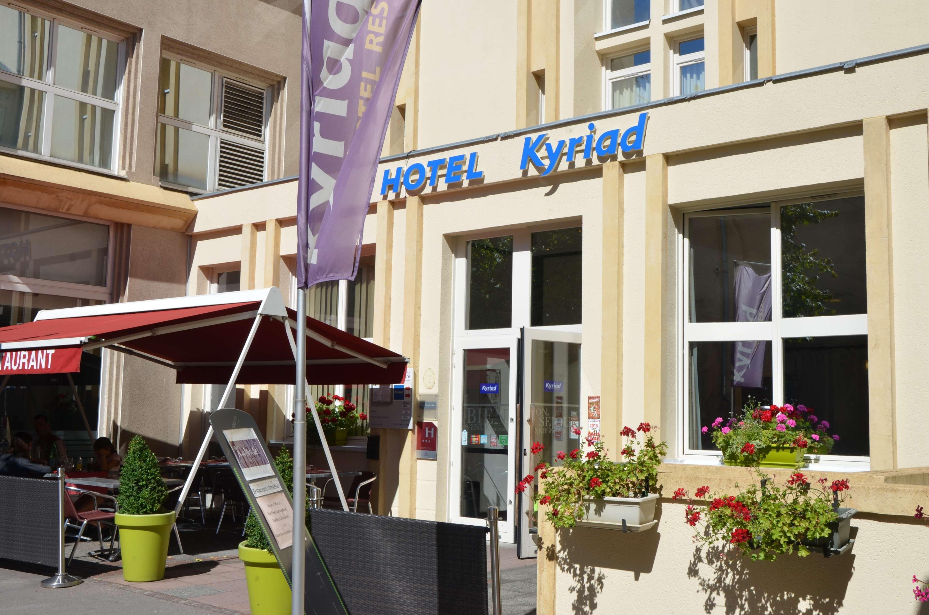 Kyriad Metz Centre - Restaurant Moze Kültér fotó